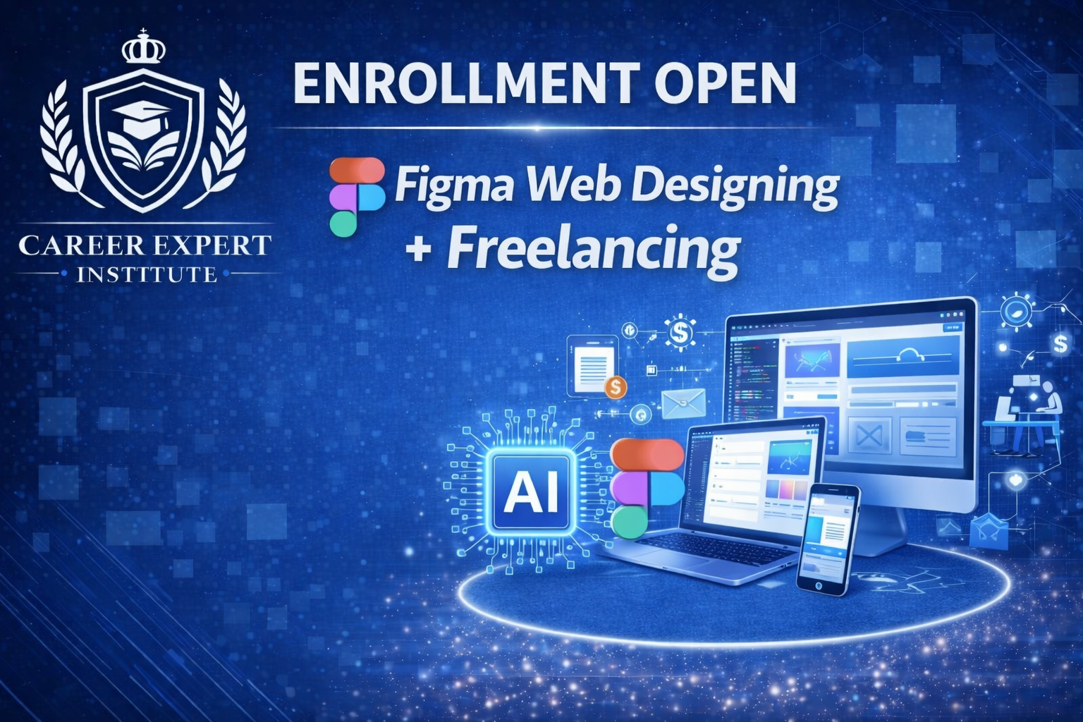 Figma Web Designing + Freelancing